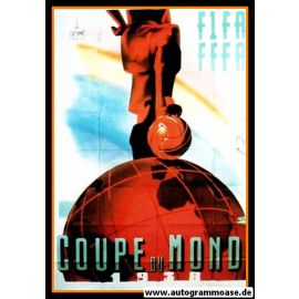 Autogramm Fussball | Schweiz | 1938 WM Foto | Paul AEBI (Plakat Color)