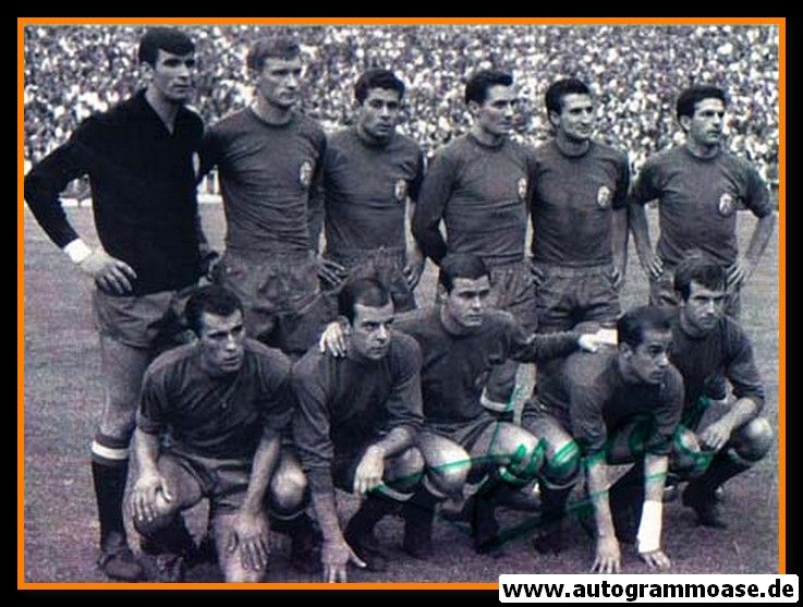 Mannschaftsfoto Fussball | Spanien | 1964 EM +  AG Luis SUAREZ (1)