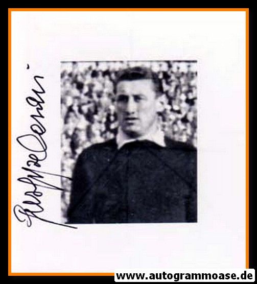 Autogramm Fussball | Italien | 1950er Foto | Giuseppe CASARI (Portrait SW) 2