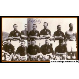Mannschaftsfoto Fussball | England | 1950 WM + AG Roy BENTLEY (Spiel USA)
