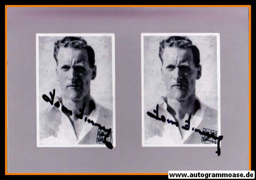 Autogramm Fussball | England | 1950er Foto | Tom FINNEY (Portrait SW) 3