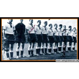 Mannschaftsfoto Fussball | DFB | 1956 + 4 AG (Biesinger, Eckel, Erhardt, Herkenrath) UdSSR