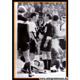 Autogramm Fussball | DFB | 1958 WM Foto | Hans SCHÄFER (Gespräch Schiri)