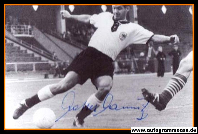 Autogramm Fussball | DFB | 1950er Retro | Matthias MAURITZ (Spielszene SW)