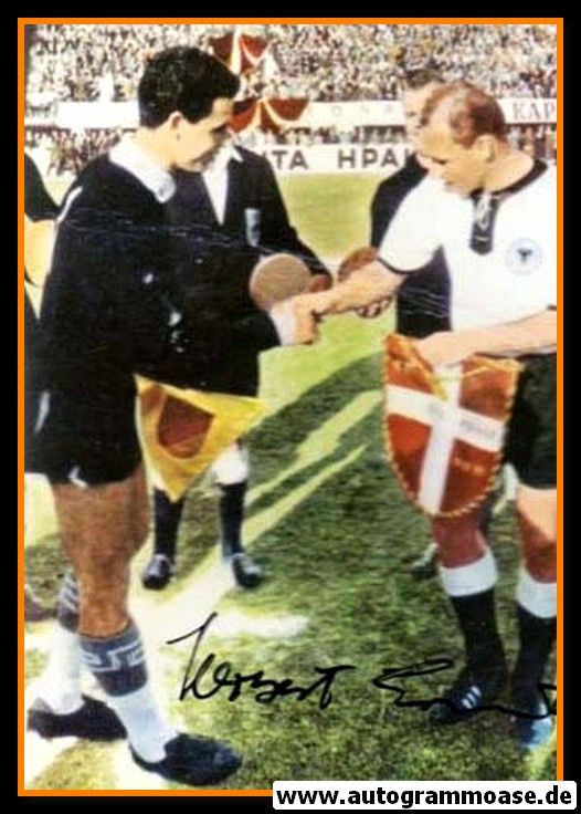 Autogramm Fussball | DFB | 1960 Foto | Herbert ERHARDT (Anstoss Griechenland)