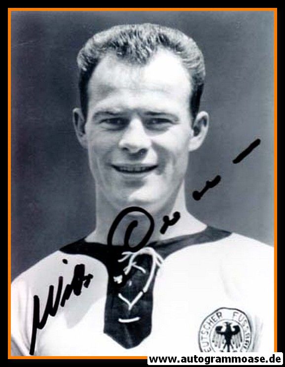 Autogramm Fussball | DFB | 1960er Foto | Willi GIESEMANN (Portrait SW)
