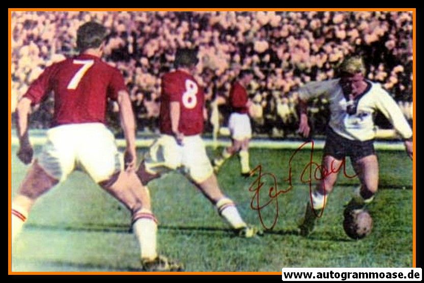 Autogramm Fussball | DFB | 1962 WM Foto | Helmut HALLER (Spielszene Schweiz)