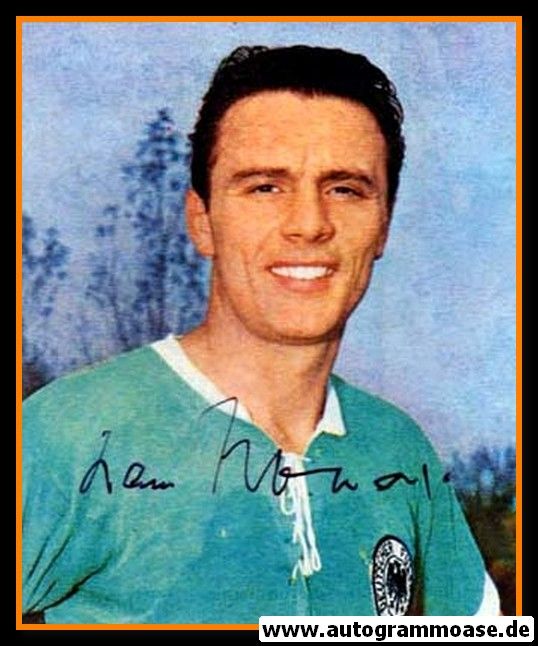 Autogramm Fussball | DFB | 1960er Foto | Hans NOWAK (Portrait Color)