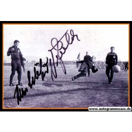 Autogramme Fussball | DFB | 1962 WM Foto | Hans SCHÄFER + Uwe SEELER (Trainingslager)