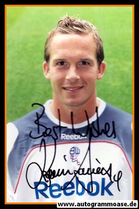 Autogramm Fussball | Bolton Wanderers | 2009 Foto | Kevin DAVIES (Portrait Color)