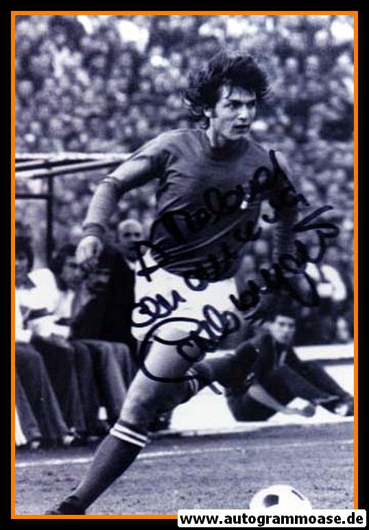 Autogramm Fussball | Italien | 1970er Foto | Giancarlo ANTOGNONI (Spielszene SW)