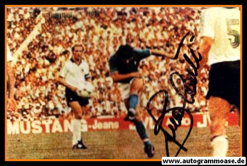 Autogramm Fussball | Italien | 1980er Foto | Bruno CONTI (Spielszene Color DFB)