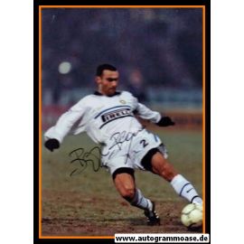 Autogramm Fussball | Inter Mailand | 1980er | Giuseppe BERGOMI (Spielszene Color) 2