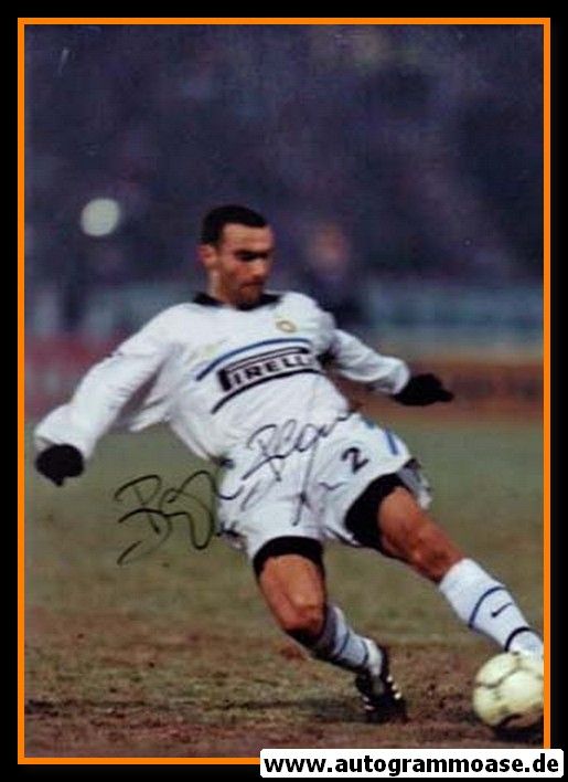Autogramm Fussball | Inter Mailand | 1980er | Giuseppe BERGOMI (Spielszene Color) 2