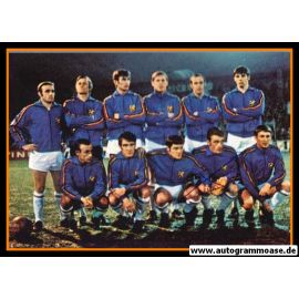 Mannschaftsfoto Fussball | Belgien | 1970 WM + AG Paul VAN HIMST