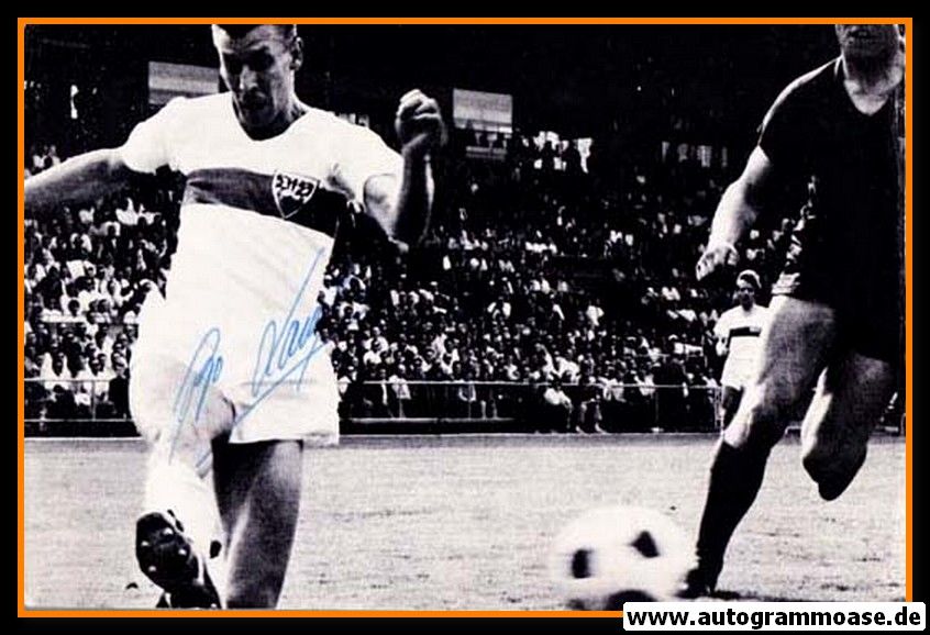 Autogramm Fussball | VfB Stuttgart | 1967 | Bo LARSSON (Spielszene SW)