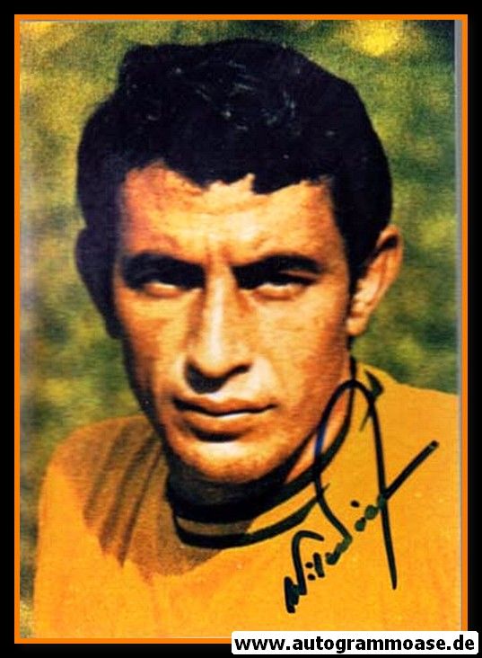 Autogramm Fussball | Brasilien | 1970er Foto | Wilson PIAZZA (Portrait Color) 1