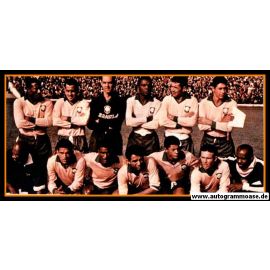 Mannschaftsfoto Fussball | Brasilien | 1962 WM + AG ZITO