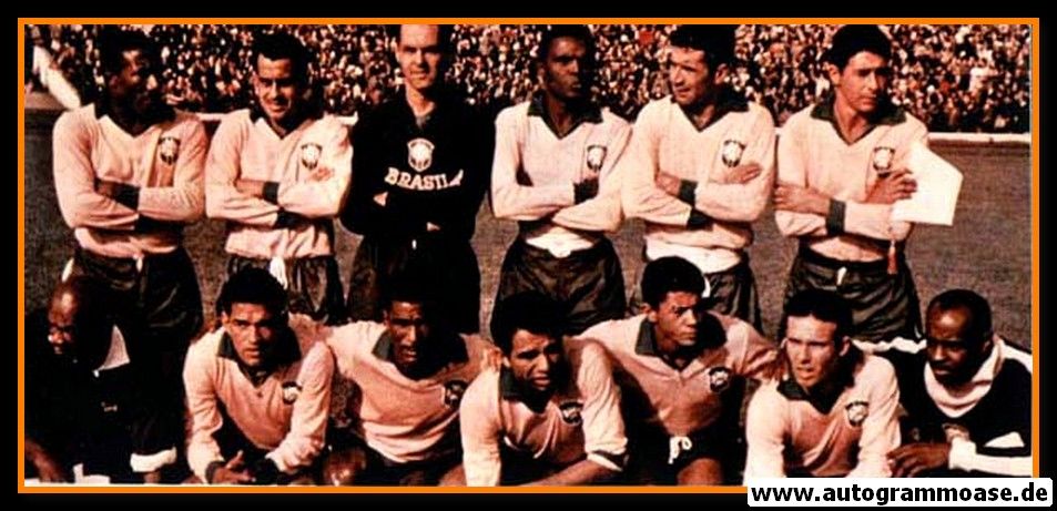 Mannschaftsfoto Fussball | Brasilien | 1962 WM + AG ZITO