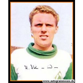 Autogramm Fussball | SV Werder Bremen | 1960er Foto | Heinz STEINMANN (Portrait Color)