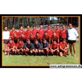 Mannschaftsfoto Fussball | 1. FC Nürnberg | 1968 + 3 Unterschriften