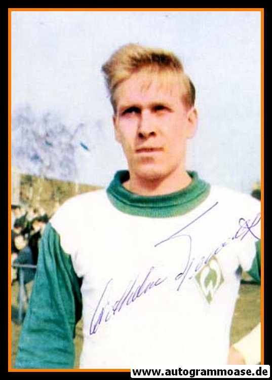 Autogramm Fussball | SV Werder Bremen | 1960er Foto | Diethelm FERNER (Portrait Color)
