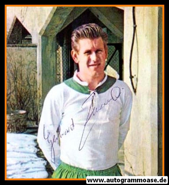 Autogramm Fussball | SV Werder Bremen | 1960er Foto | Gerhard ZEBROWSKI (Portrait Color)