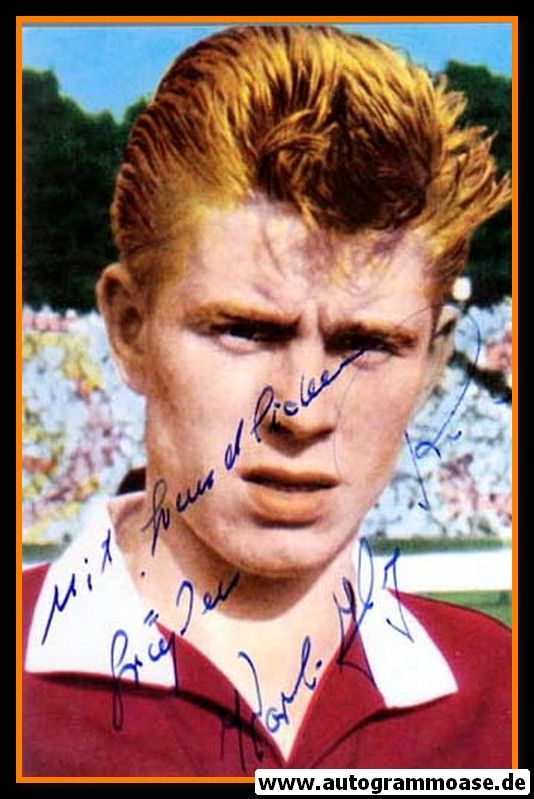Autogramm Fussball | 1. FC Köln | 1960er Foto | Karl-Heinz RIPKENS (Portrait Color)