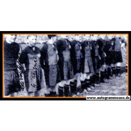 Mannschaftsfoto Fussball | 1. FC Nürnberg | 1952 + 5 AG