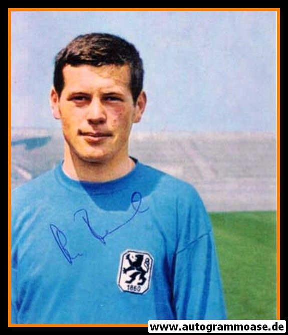 Autogramm Fussball | TSV 1860 München | 1960er Foto | Hans REICH (Portrait Color) 4