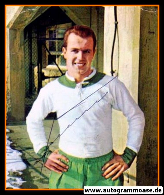 Autogramm Fussball | SV Werder Bremen | 1960er Foto | Helmut SCHIMECZEK (Portrait Color) 1