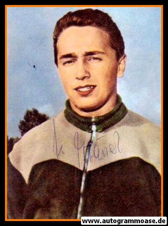 Autogramm Fussball | SV Werder Bremen | 1960er Foto | Klaus HÄNEL (Portrait Color)