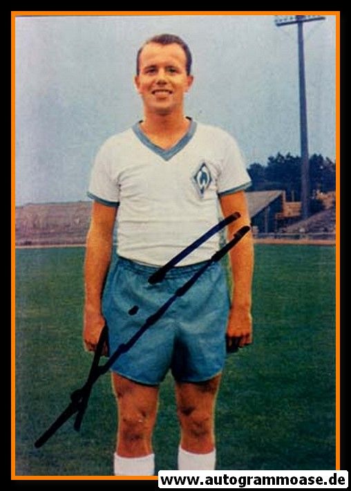 Autogramm Fussball | SV Werder Bremen | 1965 Foto | Helmut SCHIMECZEK (Portrait Color)