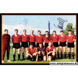 Mannschaftsfoto Fussball | 1. FC Nürnberg | 1963 + 5 AG