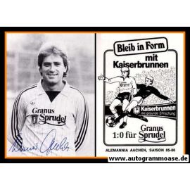 Autogramm Fussball | Alemannia Aachen | 1985 | Werner FUCHS