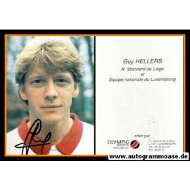 Autogramm Fussball | Standard Lüttich | 1990er | Guy HELLERS