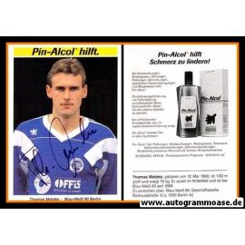Autogramm Fussball | Blau-Weiss 90 Berlin | 1990 | Thomas MOTZKE