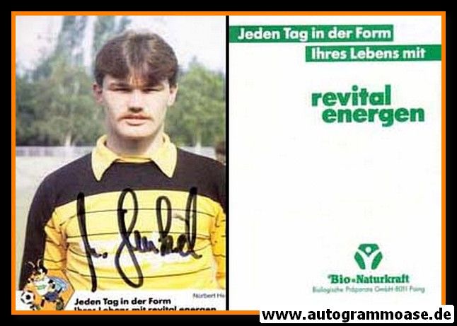 Autogramm Fussball | Hertha BSC Berlin | 1984 | Norbert HENKEL