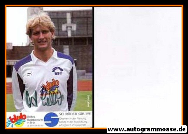 Autogramm Fussball | Hertha BSC Berlin | 1985 | Dirk LELLEK