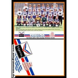 Mannschaftskarte Fussball | Hertha BSC Berlin | 1990 Trigema