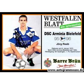 Autogramm Fussball | DSC Arminia Bielefeld | 1995 | Jörg REEB