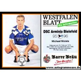 Autogramm Fussball | DSC Arminia Bielefeld | 1995 | Michael MOLATA