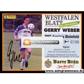 Autogramm Fussball | DSC Arminia Bielefeld | 1997 | Bernd EIGNER