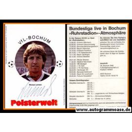 Autogramm Fussball | VfL Bochum | 1983 | Michael LAMECK