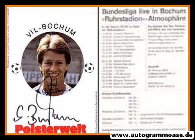 Autogramm Fussball | VfL Bochum | 1983 | S. BERTRAM (?)