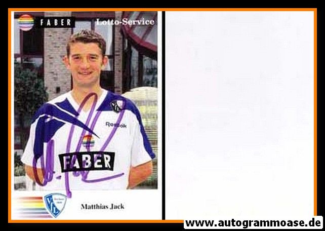 Autogramm Fussball | VfL Bochum | 1995 | Matthias JACK