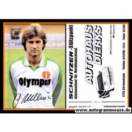 Autogramm Fussball | SV Werder Bremen | 1982 | Benno MÖHLMANN (ohne Name)