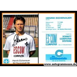 Autogramm Fussball | SV Darmstadt 98 | 1990 | Henrik EICHENAUER