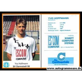 Autogramm Fussball | SV Darmstadt 98 | 1990 | Yvo HOFFMANN