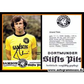 Autogramm Fussball | Borussia Dortmund | 1977 | Amand THEIS